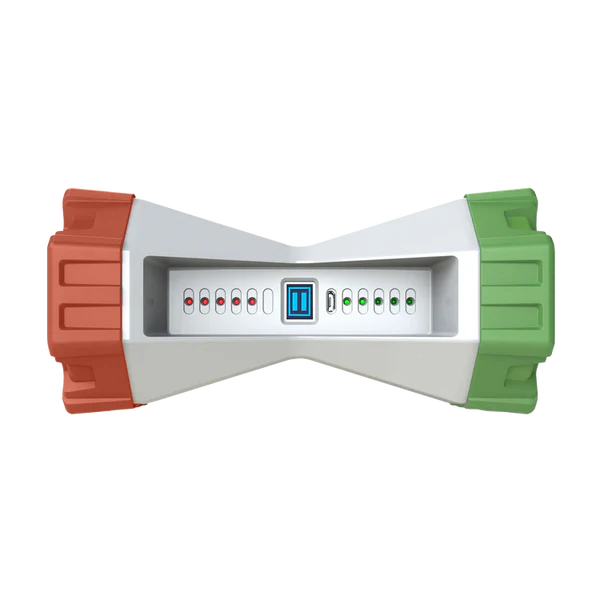 Witte GameTimer horizontaal in de pauzestand